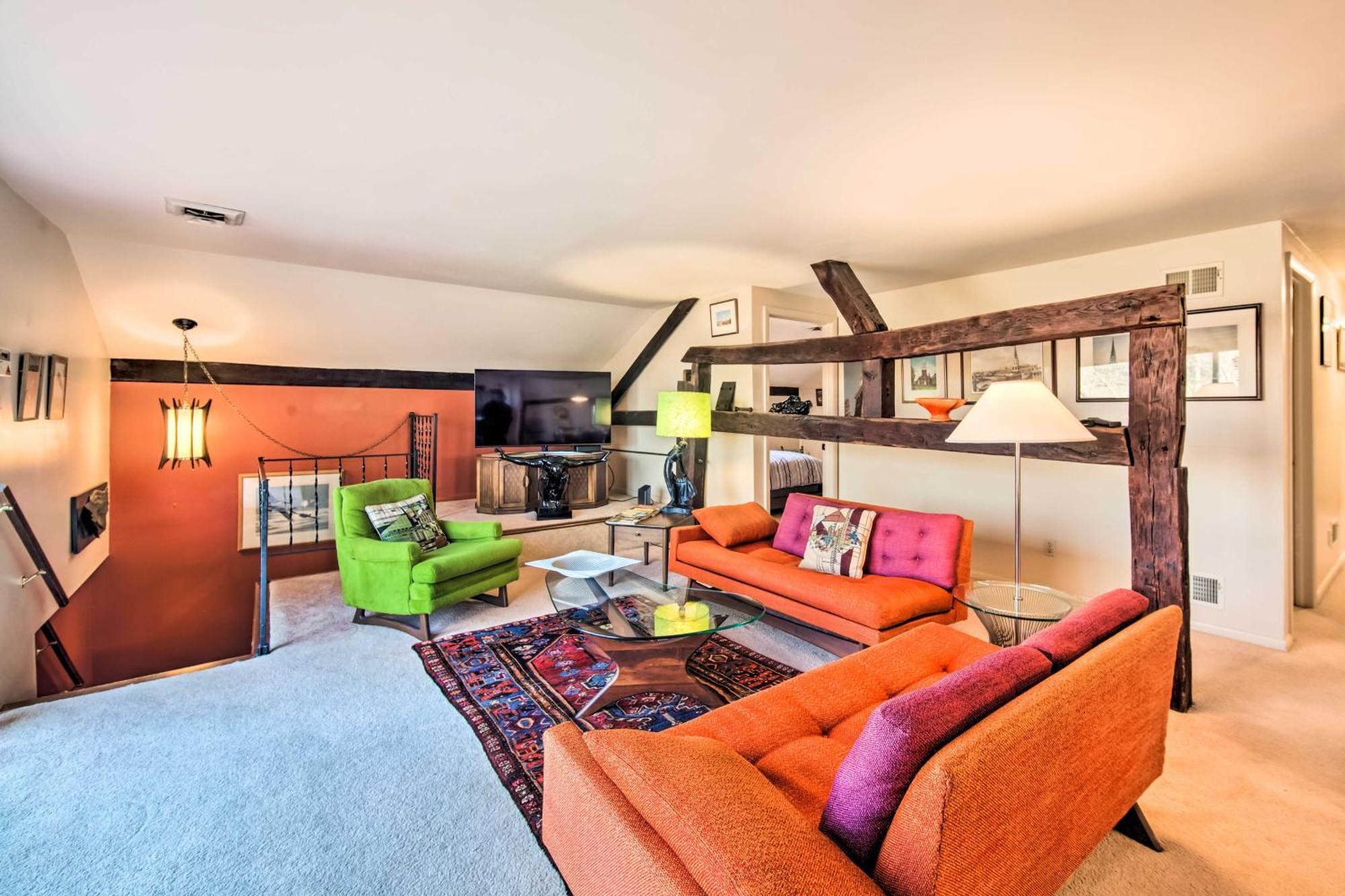 Runningwater Apartment In Lancaster With Deck Eksteriør bilde